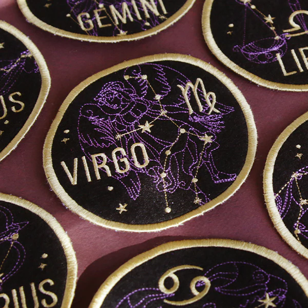 Zodiac Constellations Coaster - Virgo (In-the-Hoop) - Image 4