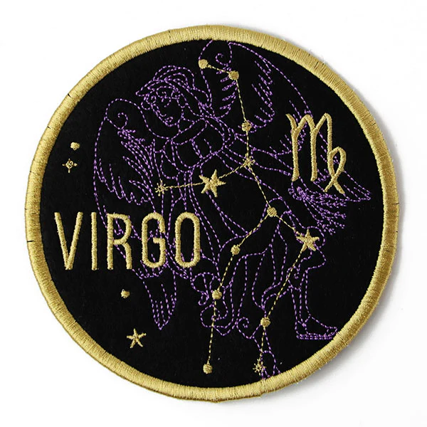Zodiac Constellations Coaster - Virgo (In-the-Hoop) - Image 5