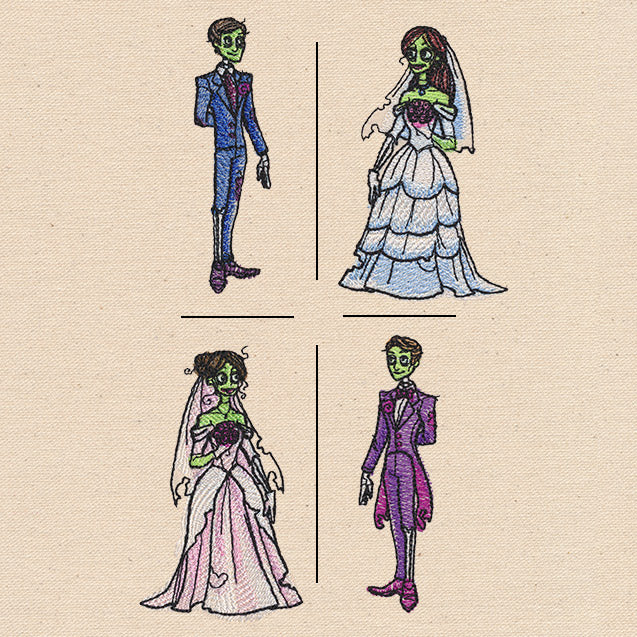 Zombie Wedding (Mix and Match) - Image 3